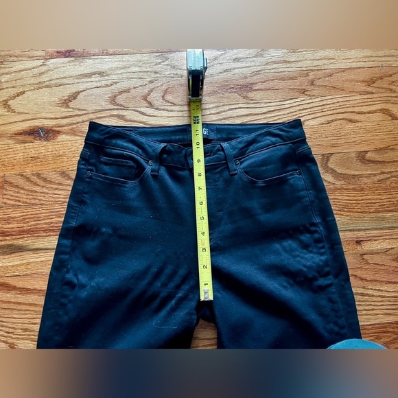 PAIGE HOXTON SKINNY JEANS - size 29. Black - Picture 6 of 9